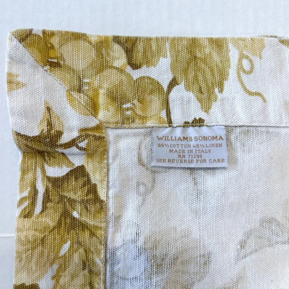 Williams Sonoma Tablecloth 56